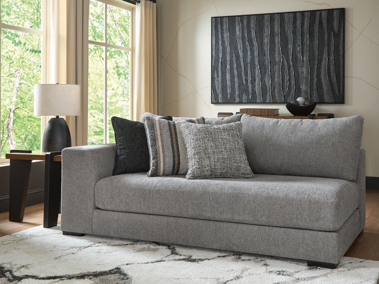 Creston Heights Smolder Left-Arm Facing Corner Chaise from Ashley - Luna Furniture