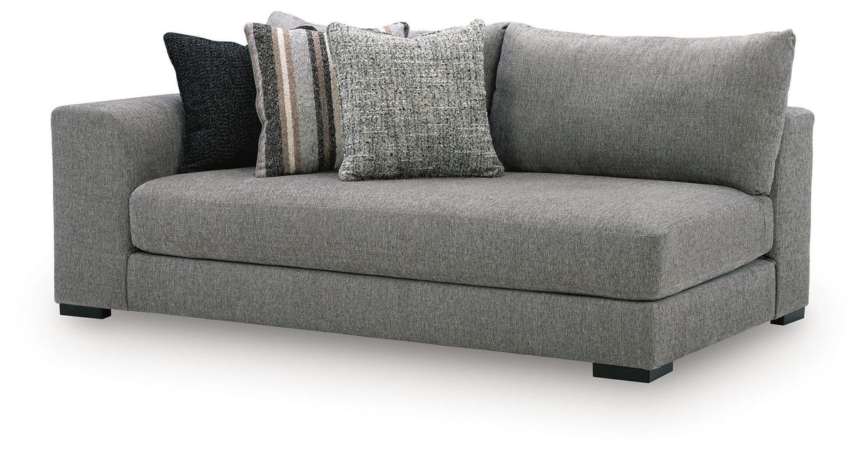 Creston Heights Smolder Left-Arm Facing Corner Chaise from Ashley - Luna Furniture