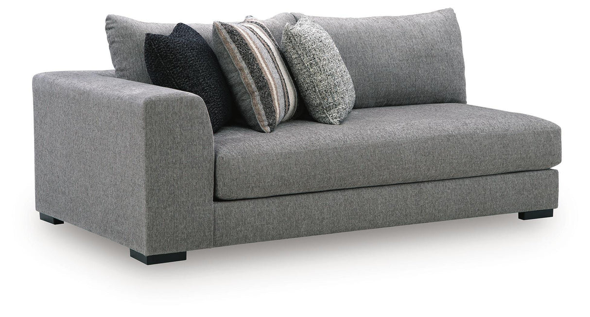 Creston Heights Smolder Left-Arm Facing Corner Chaise from Ashley - Luna Furniture