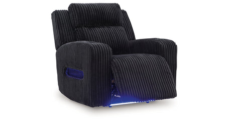 Forest Lake Black Power Reclining Sofa and Power Recliner from Ashley - Luna Furniture