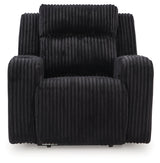 Forest Lake Black Power Reclining Sofa and Power Recliner from Ashley Furniture - Luna Furniture