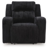 Forest Lake Black Power Reclining Sofa, Loveseat and Recliner from Ashley - Luna Furniture
