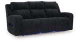 Forest Lake Black Power Reclining Living Room Set from Ashley - Luna Furniture