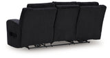 Forest Lake Black Power Reclining Sofa from Ashley - Luna Furniture