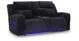 Forest Lake Black Power Reclining Sofa, Loveseat and Recliner from Ashley - Luna Furniture