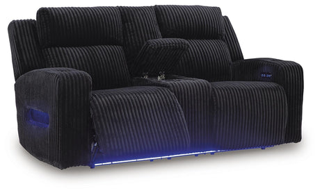 Forest Lake Black Power Reclining Living Room Set from Ashley - Luna Furniture