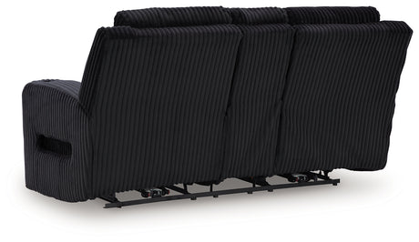 Forest Lake Black Power Reclining Sofa, Loveseat and Recliner from Ashley - Luna Furniture