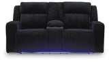 Forest Lake Black Power Reclining Living Room Set from Ashley - Luna Furniture
