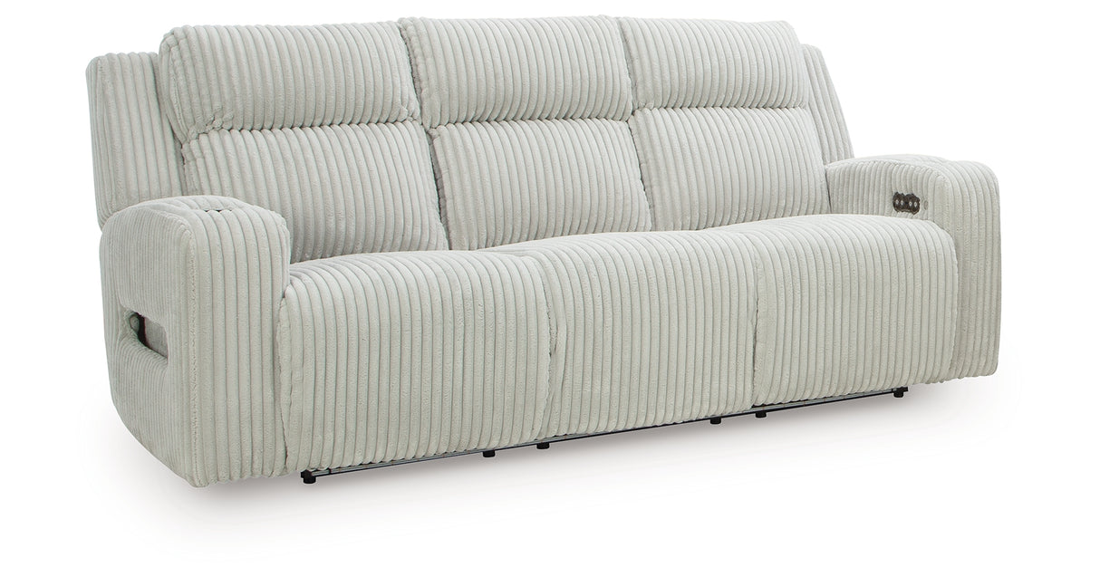 Forest Lake Alloy Power Reclining Sofa from Ashley - Luna Furniture
