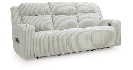 Forest Lake Alloy Power Reclining Sofa from Ashley - Luna Furniture