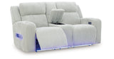 Forest Lake Power Reclining Loveseat and Power Recliner from Ashley - Luna Furniture
