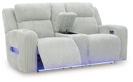 Forest Lake Alloy Power Reclining Living Room Set from Ashley Furniture - Luna Furniture