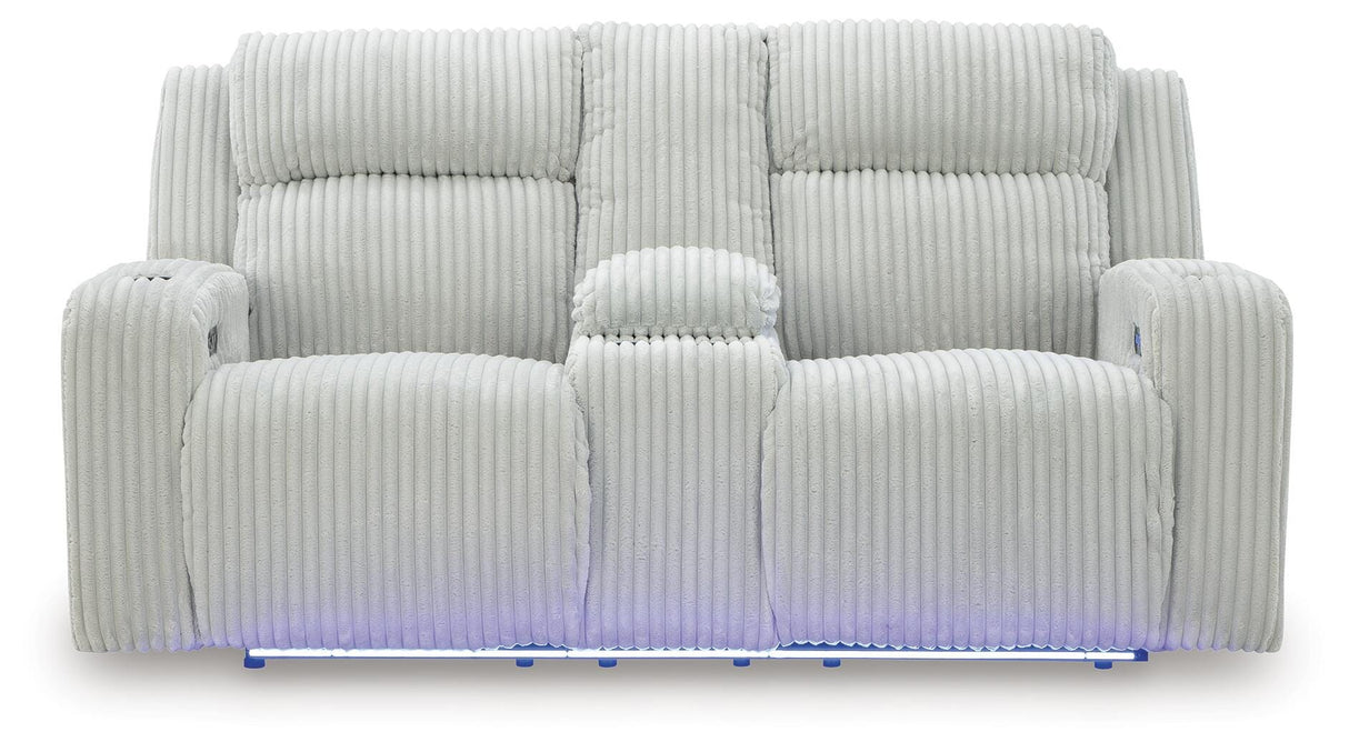 Forest Lake Alloy Power Reclining Living Room Set from Ashley Furniture - Luna Furniture