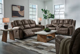 Lowilla Driftwood Reclining Living Room Set from Ashley - Luna Furniture