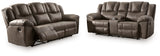 Lowilla Reclining Sofa and Loveseat from Ashley - Luna Furniture