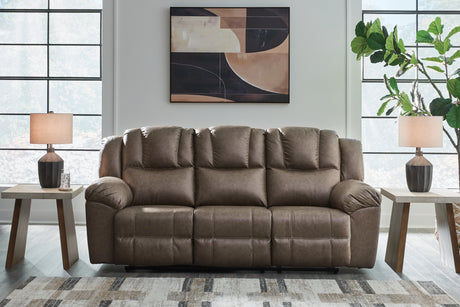 Lowilla Driftwood Sofa and Loveseat from Ashley - Luna Furniture