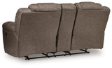 Lowilla Reclining Sofa and Loveseat from Ashley - Luna Furniture