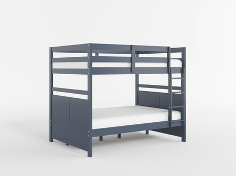 Sloane White Full/Full Bunk Bed from Homelegance - Luna Furniture