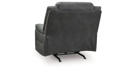 Status Check Shadow Recliner from Ashley - Luna Furniture