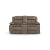 Bastrop Black Glider Reclining Chair from Homelegance - Luna Furniture