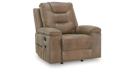 Stockworth Earth Recliner from Ashley - Luna Furniture