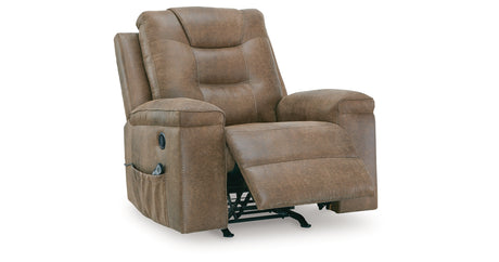 Stockworth Earth Recliner from Ashley - Luna Furniture
