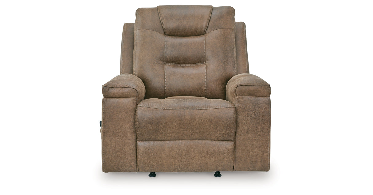 Stockworth Earth Recliner from Ashley Furniture - Luna Furniture