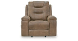 Stockworth Earth Recliner from Ashley Furniture - Luna Furniture