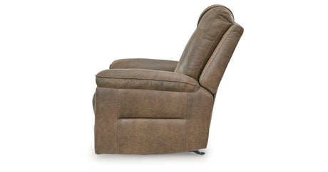 Stockworth Earth Recliner from Ashley - Luna Furniture