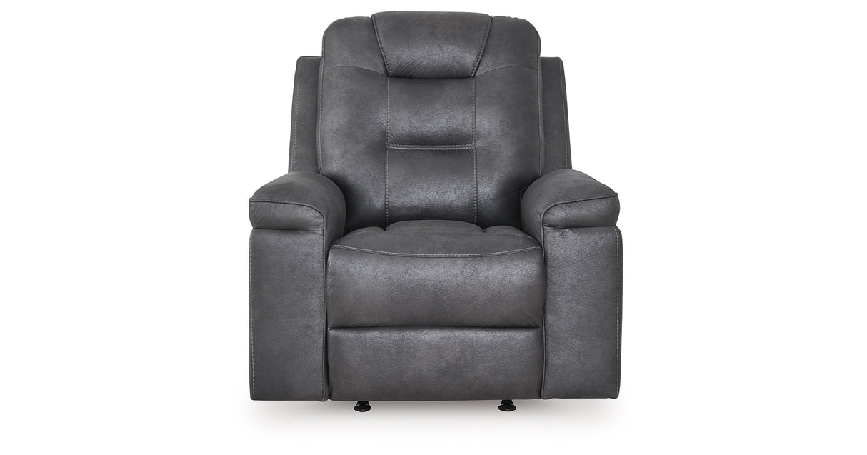 Stockworth Granite Recliner from Ashley Furniture - Luna Furniture