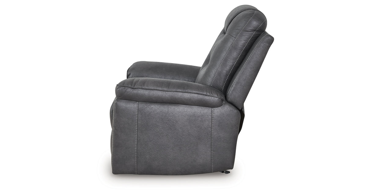 Stockworth Granite Recliner from Ashley Furniture - Luna Furniture