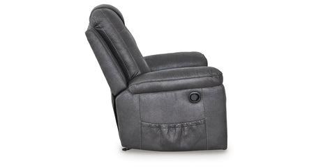 Stockworth Granite Recliner from Ashley - Luna Furniture