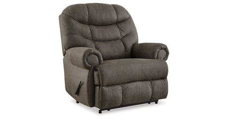 Camera Time Gunmetal Recliner from Ashley Furniture - Luna Furniture