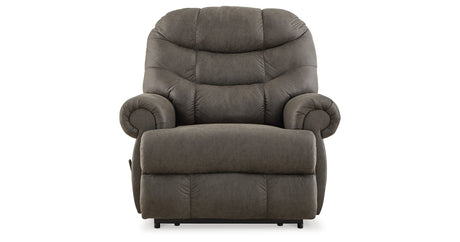 Camera Time Gunmetal Recliner from Ashley Furniture - Luna Furniture