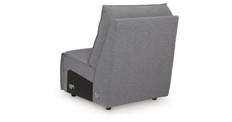 Modmax II Salt and Pepper Salt and Pepper 8-Piece Power Reclining Sectional with Console from Ashley - Luna Furniture