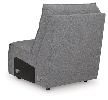 Modmax II Salt and Pepper Salt and Pepper 8-Piece Power Reclining Sectional with Console from Ashley - Luna Furniture