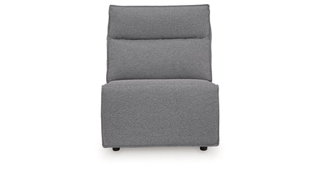 Modmax Salt and Pepper Armless Chair from Ashley - Luna Furniture