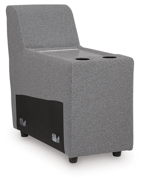 Modmax II Salt and Pepper Salt and Pepper 8-Piece Power Reclining Sectional with Console from Ashley - Luna Furniture