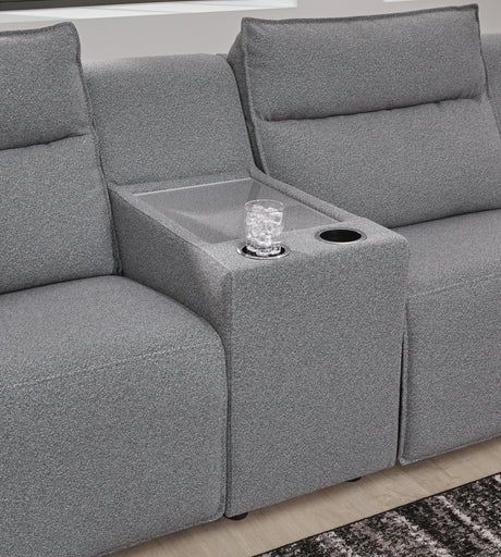 Modmax 7-Piece Power Reclining Sectional with Chaise from Ashley - Luna Furniture