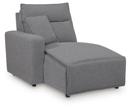Modmax II Salt and Pepper Salt and Pepper 8-Piece Power Reclining Sectional with Console from Ashley - Luna Furniture