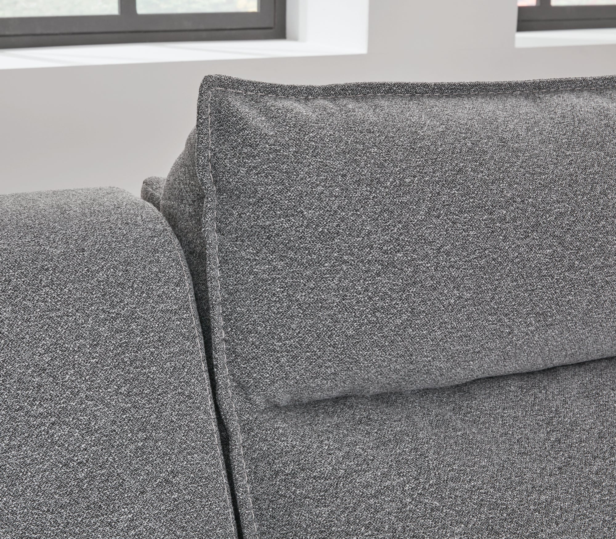 Ashley Modmax II Salt and Pepper 3-Piece Power Reclining Modular