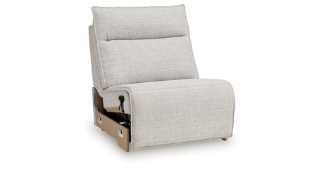 ModMax II Stone Power Armless Recliner from Ashley - Luna Furniture