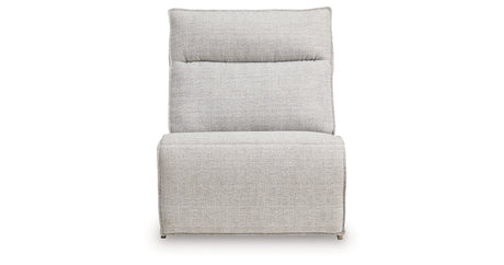 ModMax II Stone Power Armless Recliner from Ashley - Luna Furniture