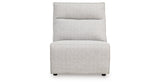 ModMax II Stone Armless Chair from Ashley - Luna Furniture
