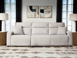 ModMax II Stone 3-Piece Power Reclining Sectional from Ashley - Luna Furniture