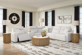 ModMax II Stone 6-Piece Power Reclining Sectional with Console from Ashley - Luna Furniture