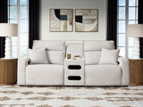 ModMax II Stone 3-Piece Power Reclining Sectional from Ashley - Luna Furniture