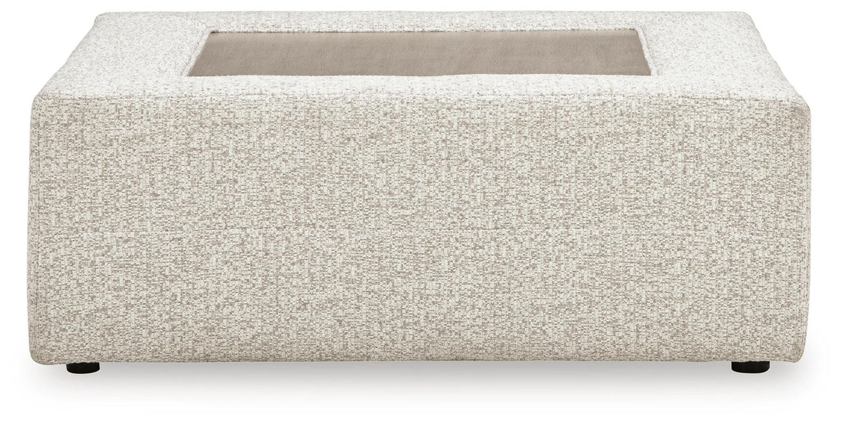 Ashbourne Estate Snowstone Oversized Accent Ottoman from Ashley Furniture - Luna Furniture