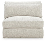 Ashbourne Estate Snowstone Armless Chair from Ashley - Luna Furniture