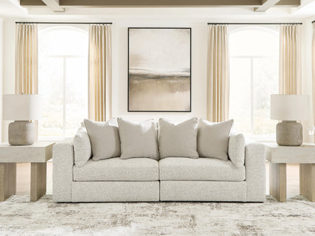 Ashbourne Estate Snowstone 2-Piece Sectional Sofa from Ashley Furniture - Luna Furniture